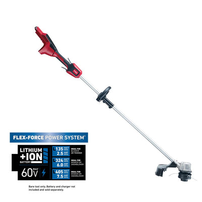 Toro 60-Volt Max Lithium-Ion Brushless Cordless 14 in. / 16 in. String Trimmer - Battery and Charger Not Included - Super Arbor