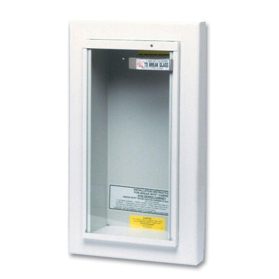 Semi-Recessed 5 lbs. Fire Extinguisher Cabinet - Super Arbor