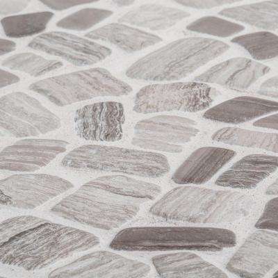 Best Seller
        Jeffrey Court 
    Bailey Grey Pebble 12 in. x 12 in. x 10 mm Honed Natural Stone Mosaic Wall/Floor Tile - Super Arbor