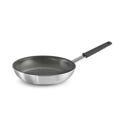 Professional Fusion 10 in. Aluminum Frying Pan in Satin Silver - Super Arbor