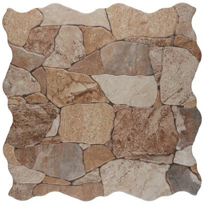 Merola Tile Attica Gris 16-7/8 in. x 16-7/8 in. Ceramic Floor and Wall Tile (14.15 sq. ft. / case)