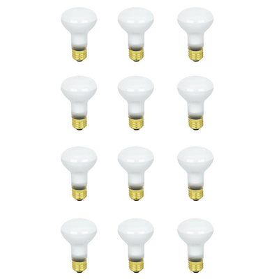 Feit Electric 45-Watt Soft White (2700K) R20 Dimmable Incandescent Flood Light Bulb Maintenance Pack (12-Pack) - Super Arbor