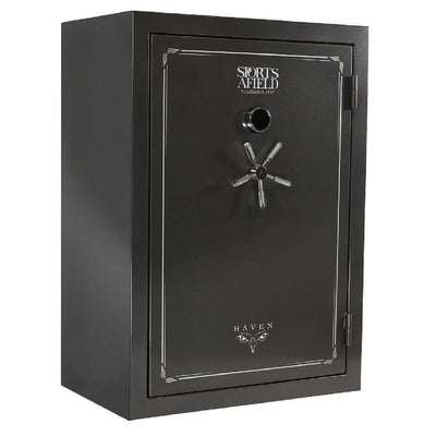 Haven Series 48 + 8-Gun Fire/Waterproof Safe with Print Guard Technology and Illuminated E-Lock - Super Arbor