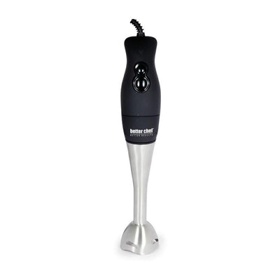 2-Speed Black Hand Mixer with Comfort Handle - Super Arbor