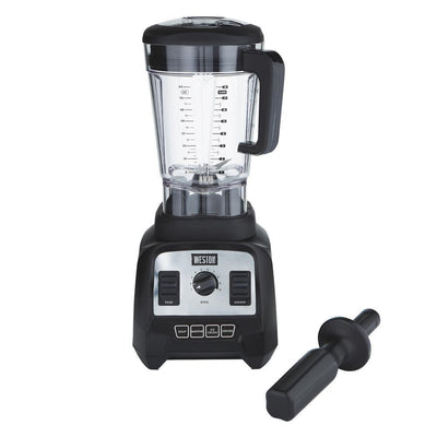 Pro Series 64 oz. 10-Speed Black Blender with 4 Preprogrammed Settings - Super Arbor