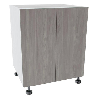 Ready to Assemble 36 in. x 34-1/2 in. x 24 in. Base Cabinet in Grey Nordic Wood - Super Arbor