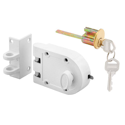 Diecast Brass, Night Latch and Locking Cylinder - Super Arbor