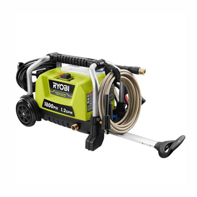 RYOBI 1,800 psi 1.2 GPM Wheeled Electric Pressure Washer - Super Arbor