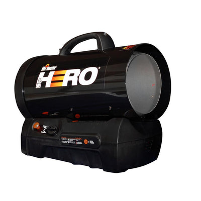 60,000 BTU Forced Air Propane Hero Heater - Super Arbor