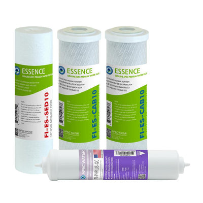 Essence 10 in. Replacement Pre-Filter Set with pH+ Calcium Carbonate Re-Mineralization Filter for ROES-PH75 - Super Arbor