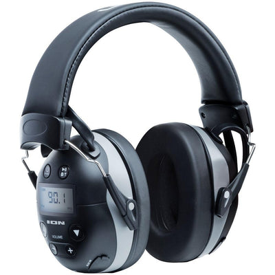 Tough Sounds 2 All-Weather Hearing Protection Headphones with AM/FM Radio, Bluetooth and Microphone - Super Arbor