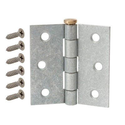 2-1/2 in. Galvanized Broad Utility Hinge - Super Arbor