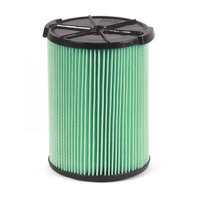 5-Layer HEPA Material Pleated Paper Filter for Most 5 Gal. and Larger Wet/Dry Shop Vacuums - Super Arbor