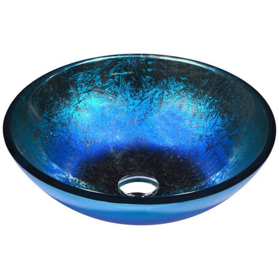 Chilasa Vessel Sink in Blue - Super Arbor