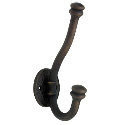 6-2/3 in. Oil-Rubbed Bronze Coat Hook - Super Arbor