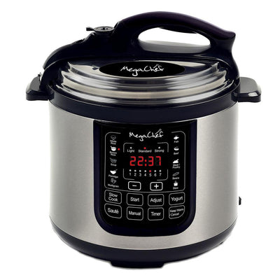 8 Qt. Stainless Steel Electric Pressure Cooker with Stainless Steel Pot - Super Arbor