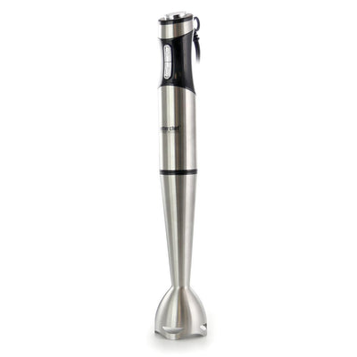 Variable 8-Speed Silver Immersion Blender - Super Arbor