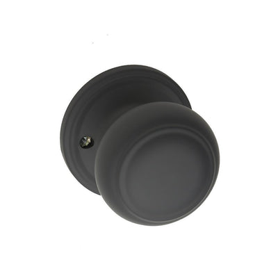 Colonial Black Dummy Door Knob - Super Arbor