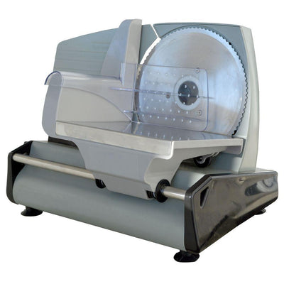 180 W 7.5 in. Silver Electric Meat Slicer - Super Arbor