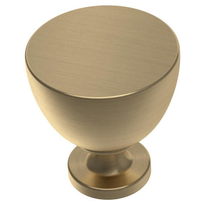 Izak 1-1/4 in. (31 mm) Champagne Bronze Cabinet Knob - Super Arbor