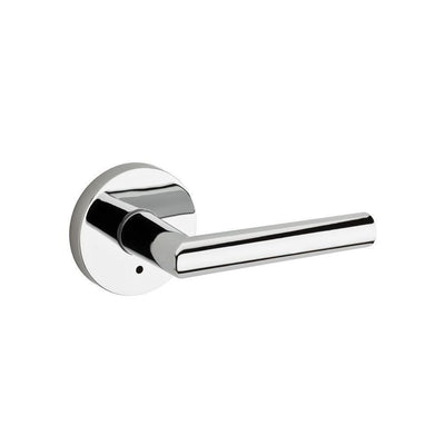 Milan Polished Chrome Privacy Bed/Bath Door Lever - Super Arbor