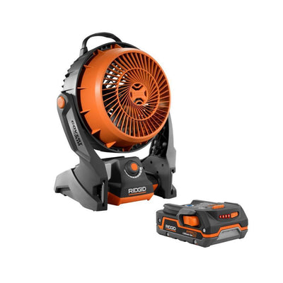 18-Volt Cordless Hybrid Fan with 1.5 Ah Lithium-Ion Battery - Super Arbor