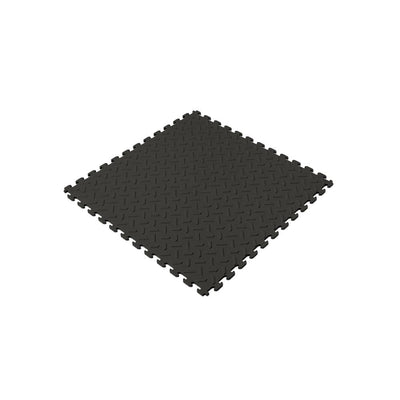 Husky 18.4 in. x 18.4 in. Gray PVC Garage Flooring Tile (6-Pack) - Super Arbor