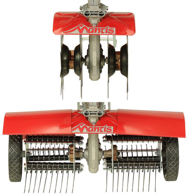 Mantis Aerator and Dethatcher Combo for Tillers - Super Arbor