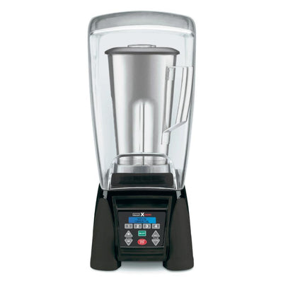 Xtreme 64 oz. 10-Speed Stainless Steel Blender Silver with 3.5 HP, LCD Display, Programmable and Sound Enclosure - Super Arbor