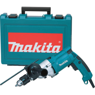 6.6 Amp 3/4 in. Corded Hammer Drill with Torque Limiter Side Handle Depth Gauge Chuck Key Hard Case - Super Arbor