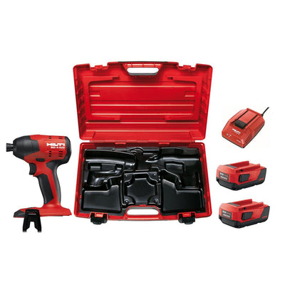 22-Volt Lithium-Ion 1/4 in. Hex Cordless Brushless SID 4 Impact Driver with 3 gear speed and Case - Super Arbor