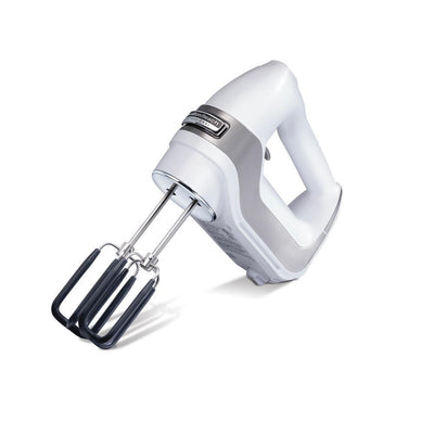 Professional White 7-Speed Hand Mixer - Super Arbor