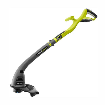 RYOBI ONE+ 18-Volt Lithium-Ion Electric Cordless String Trimmer and Edger - 1.3 Ah Battery and Charger Included - Super Arbor