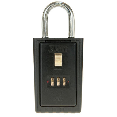 3 Digit Numeric Combination Lock Box with Key Locking Shackle - Super Arbor