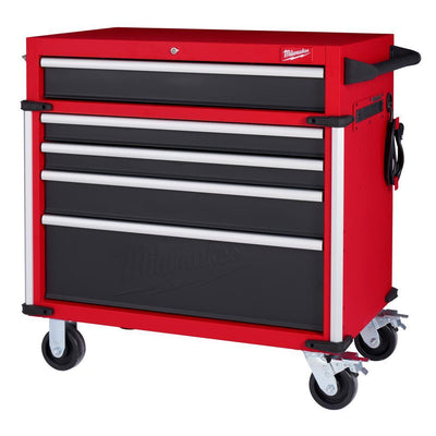High Capacity 36 in. 5-Drawer Roller Cabinet Tool Chest - Super Arbor