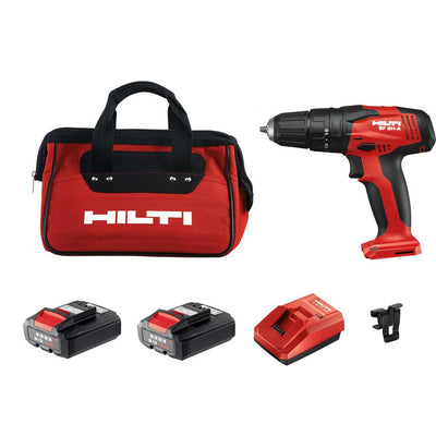 12-Volt Lithium-Ion 3/8 in. Cordless Hammer Drill/Driver SF 2H-A with Battery, Charger and Bag - Super Arbor