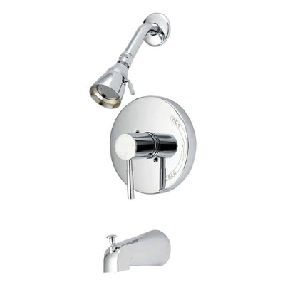 Metro Collection Pressure Balance Single-Handle 1-Spray Tub and Shower Faucet in Chrome (Valve Included) - Super Arbor