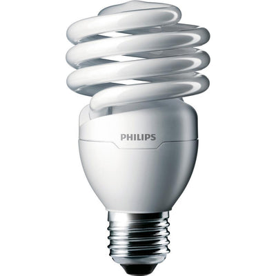 100-Watt Equivalent Cool White (4100K) T2 CFL Light Bulb - Super Arbor