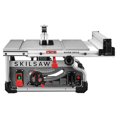 15 Amp 8-1/4 in. Portable Worm Drive Table Saw - Super Arbor