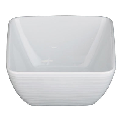 Sant' Andrea 9 oz. Bright White Botticelli Low Square Bowl (Set of 36) - Super Arbor