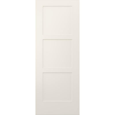 30 in. x 80 in. Birkdale Primed Smooth Solid Core Molded Composite Interior Door Slab - Super Arbor