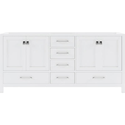 Caroline Avenue 72 in. W Bath Vanity Cabinet Only in White - Super Arbor