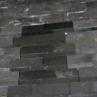 Charcoal Ledgestone 6-in x 12-in Natural Stone Slate Stone Look Wall Tile (0.48-sq. ft/ Piece)