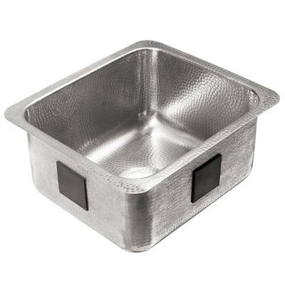 Wilson Undermount Crafted Stainless Steel in Brushed 17 in. Single Bowl Bar Prep Sink - Super Arbor