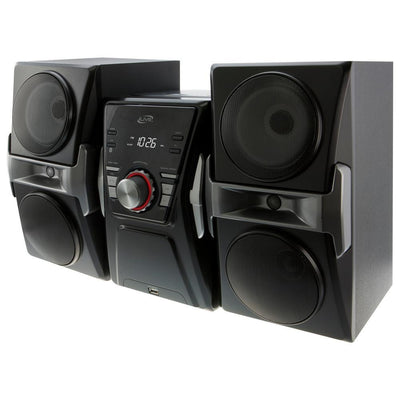 Bluetooth Home Music System with CD/FM Tuner and LED Lights - Super Arbor