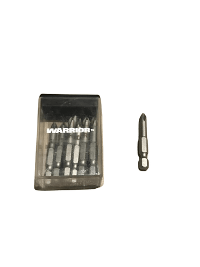 WARRIOR 2 in. PH2 Phillips Insert Bits, 10 Piece - Super Arbor