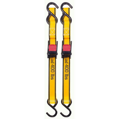 10 ft. x 1 in. Cambuckle Tie-Down Straps 400 lbs. (2-Pack) - Super Arbor