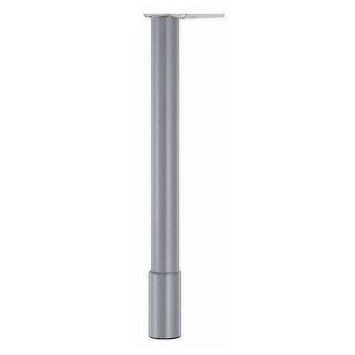 25-5/8 in. Gray Steel Round Adjustable Leg - Super Arbor