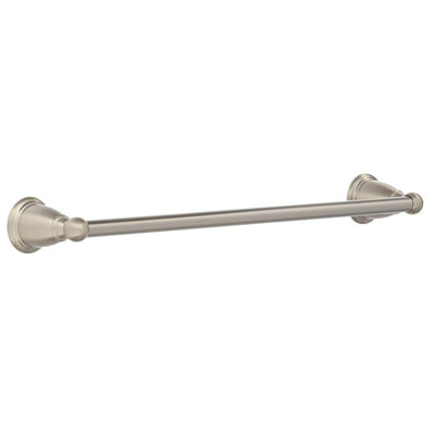 Brantford 24 in. Towel Bar in Brushed Nickel - Super Arbor