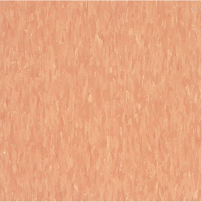 Armstrong Imperial Texture VCT 12 in. x 12 in. Cantaloupe Standard Excelon Commercial Vinyl Tile (45 sq. ft. / case) - Super Arbor